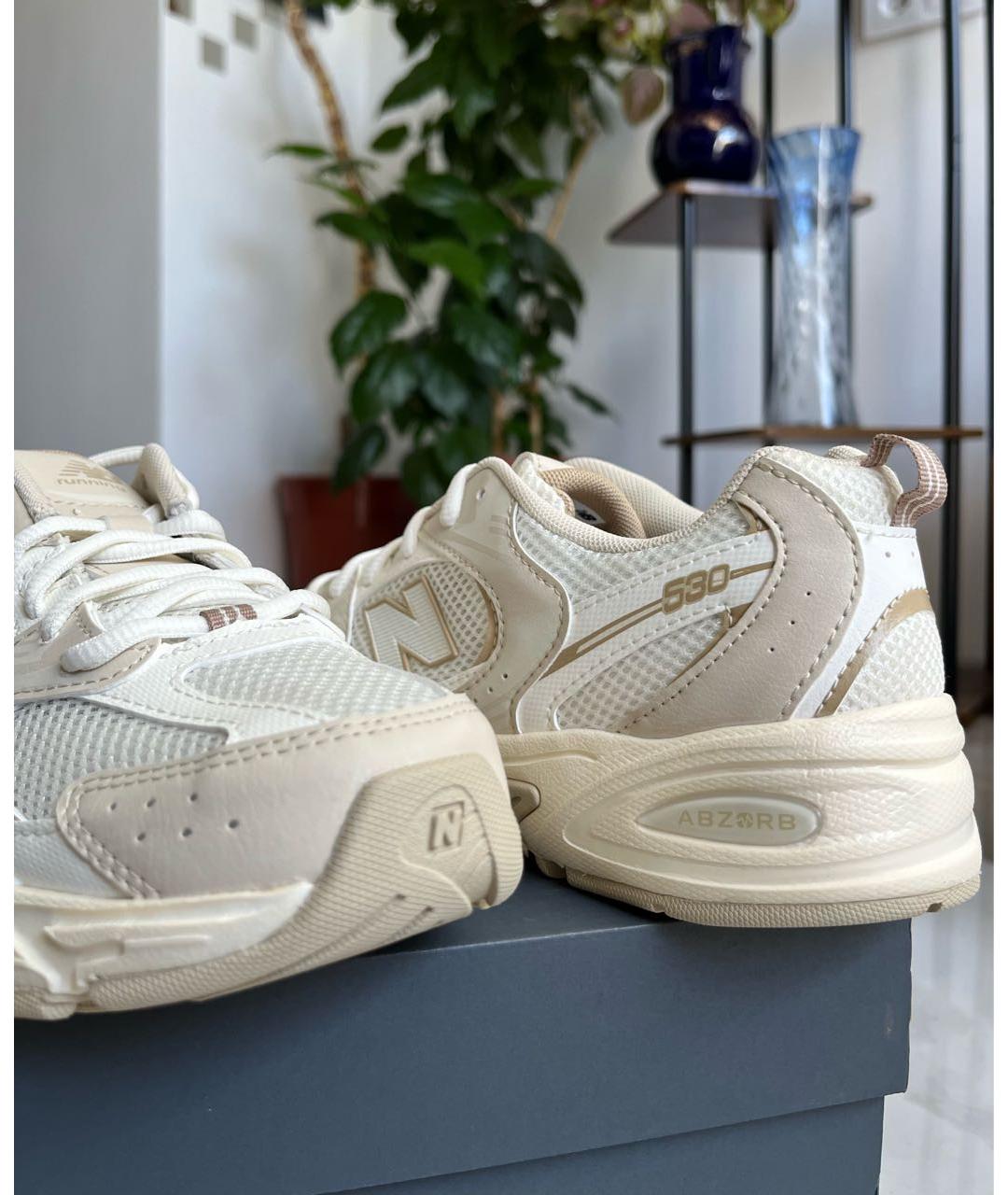 NEW BALANCE Бежевые кроссовки, фото 6