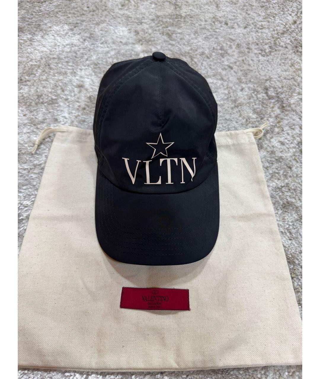 VALENTINO Черная кепка, фото 4
