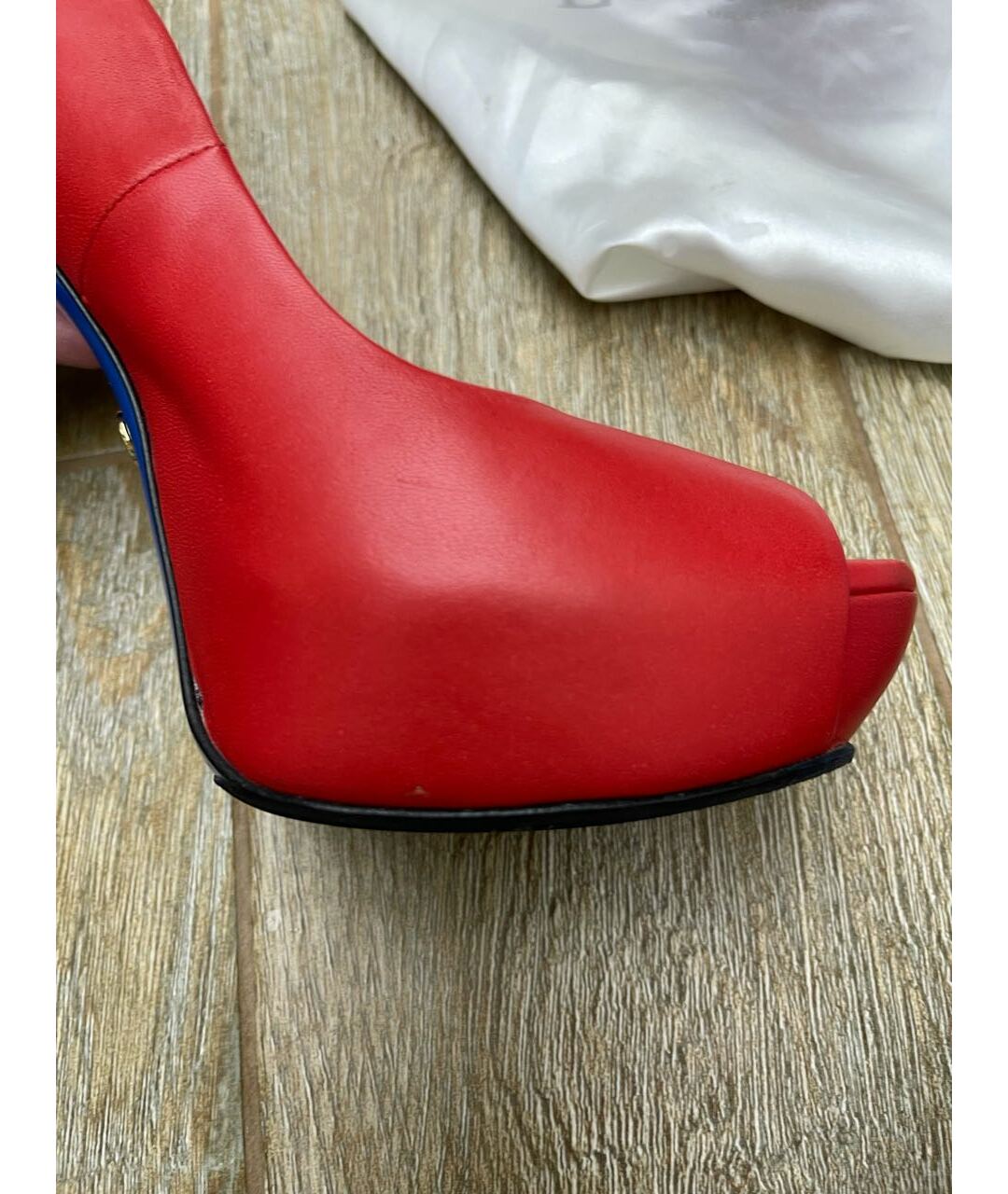 LORIBLU Красные кожаные туфли, фото 8