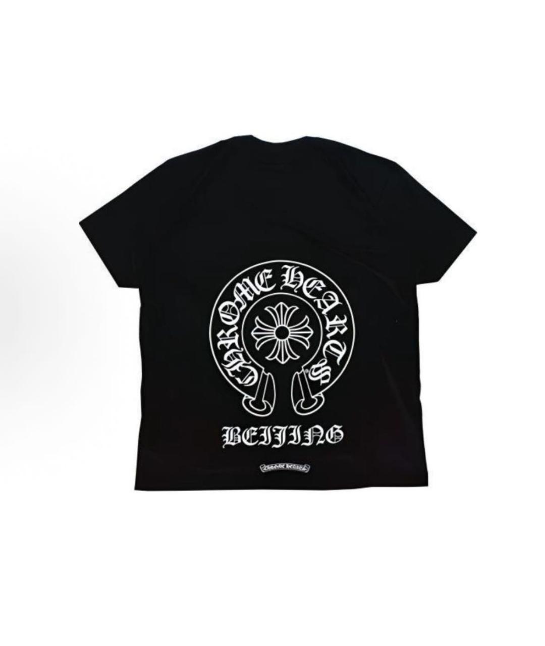 CHROME HEARTS Черная футболка, фото 2