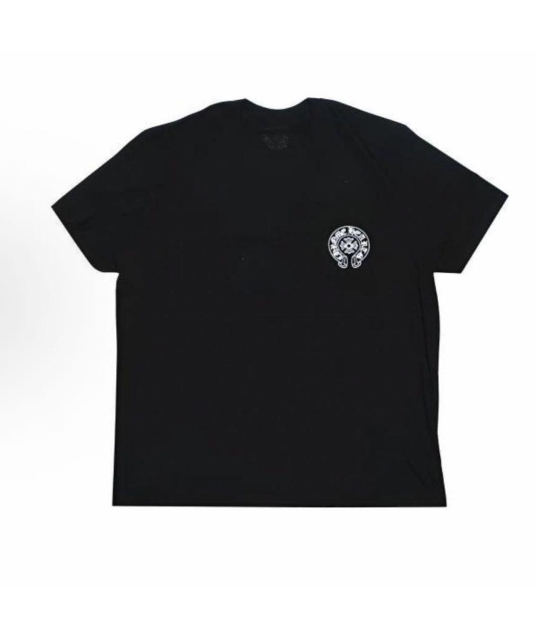 CHROME HEARTS Черная футболка, фото 4