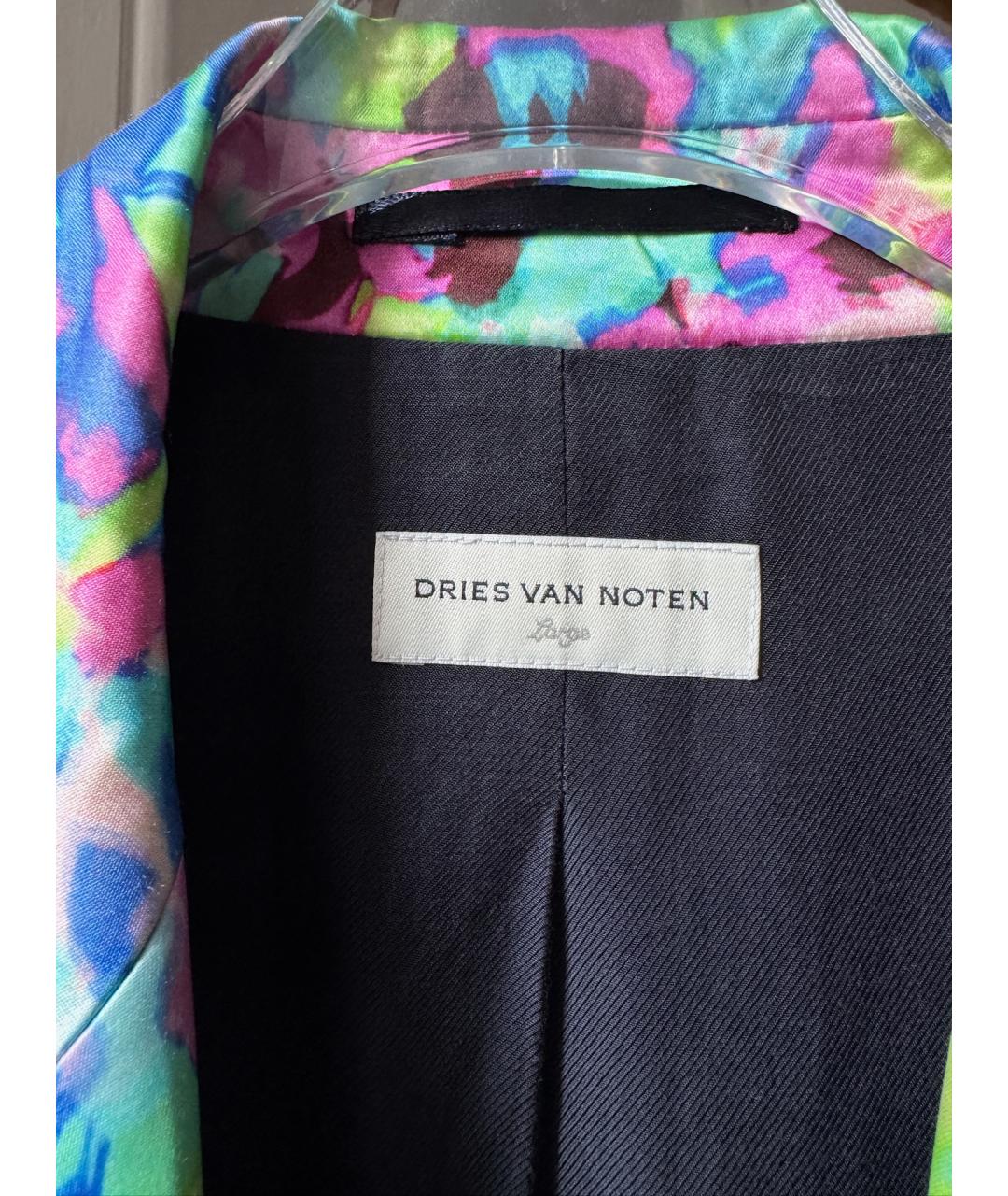 DRIES VAN NOTEN Мульти вискозный жакет/пиджак, фото 6