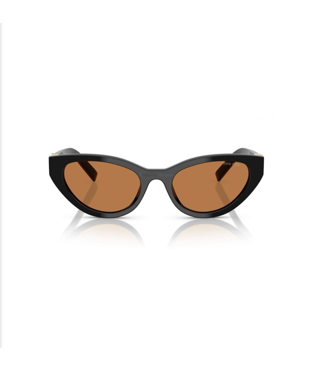 MIU MIU Черные солнцезащитные очки, фото 4