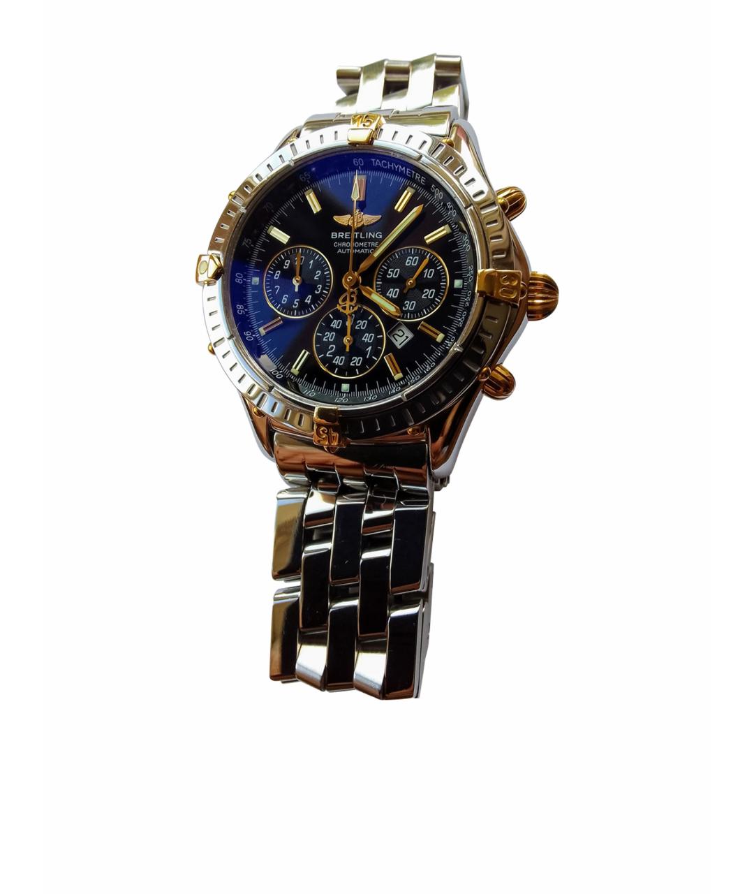 BREITLING Золотые часы из золота и стали, фото 1
