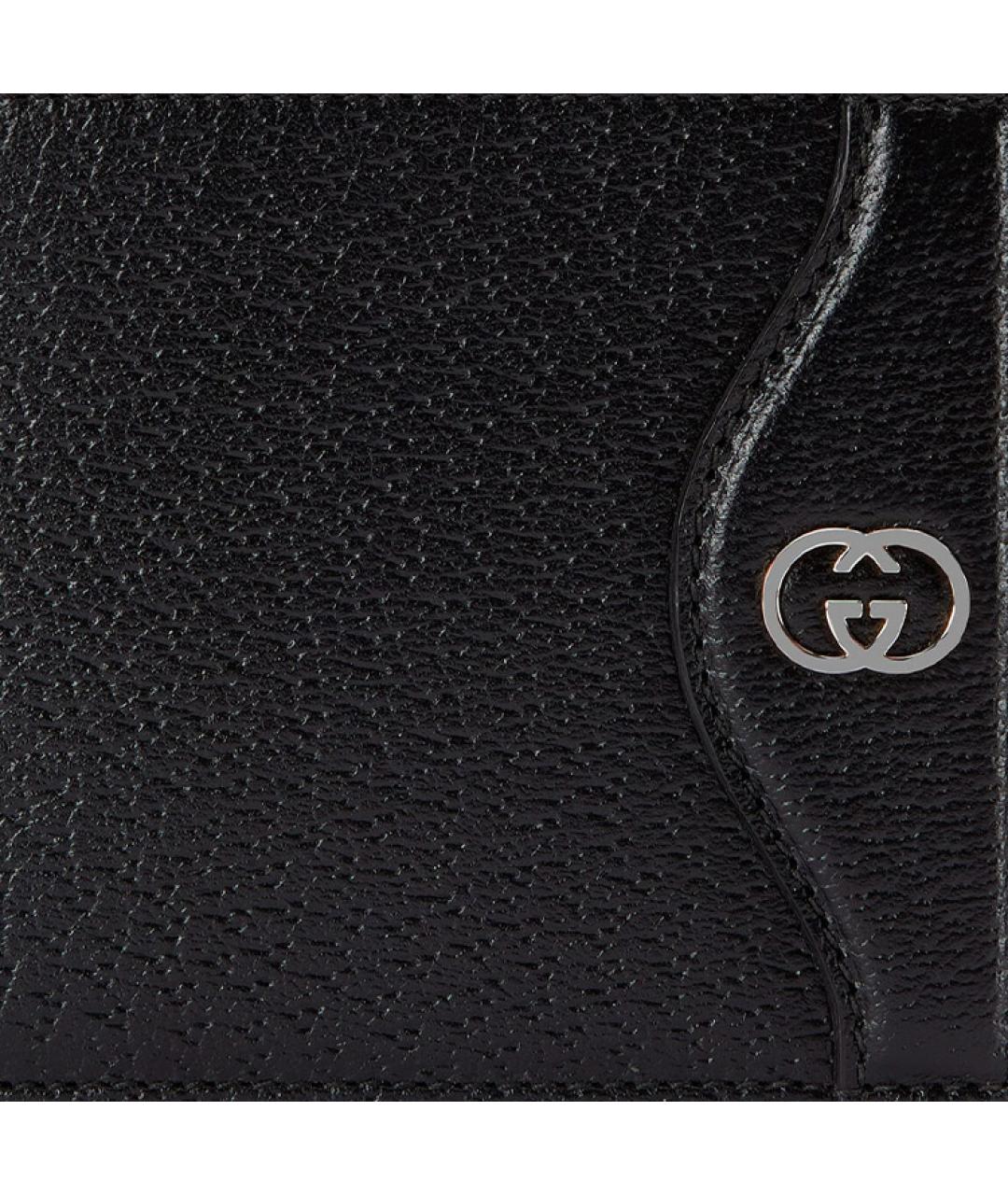 GUCCI Черный кошелек, фото 6