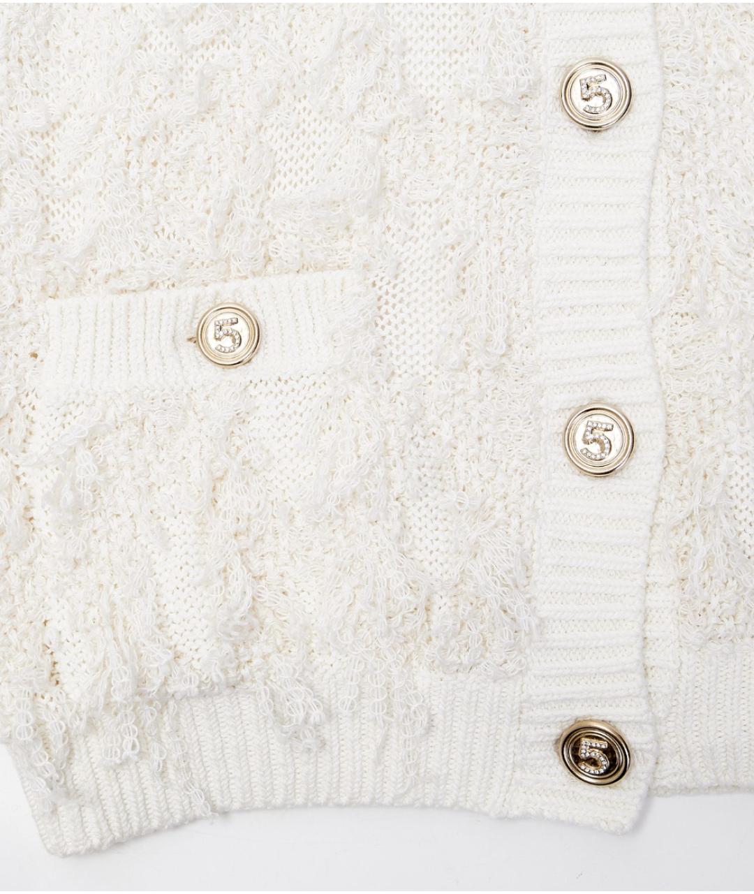 CHANEL Бежевая хлопковая жилетка, фото 6