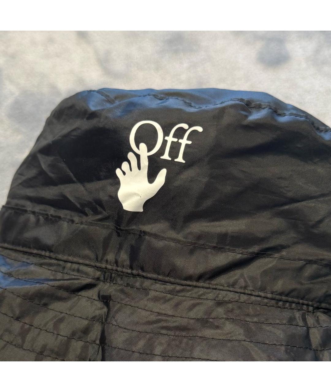 OFF-WHITE Черная панама, фото 3