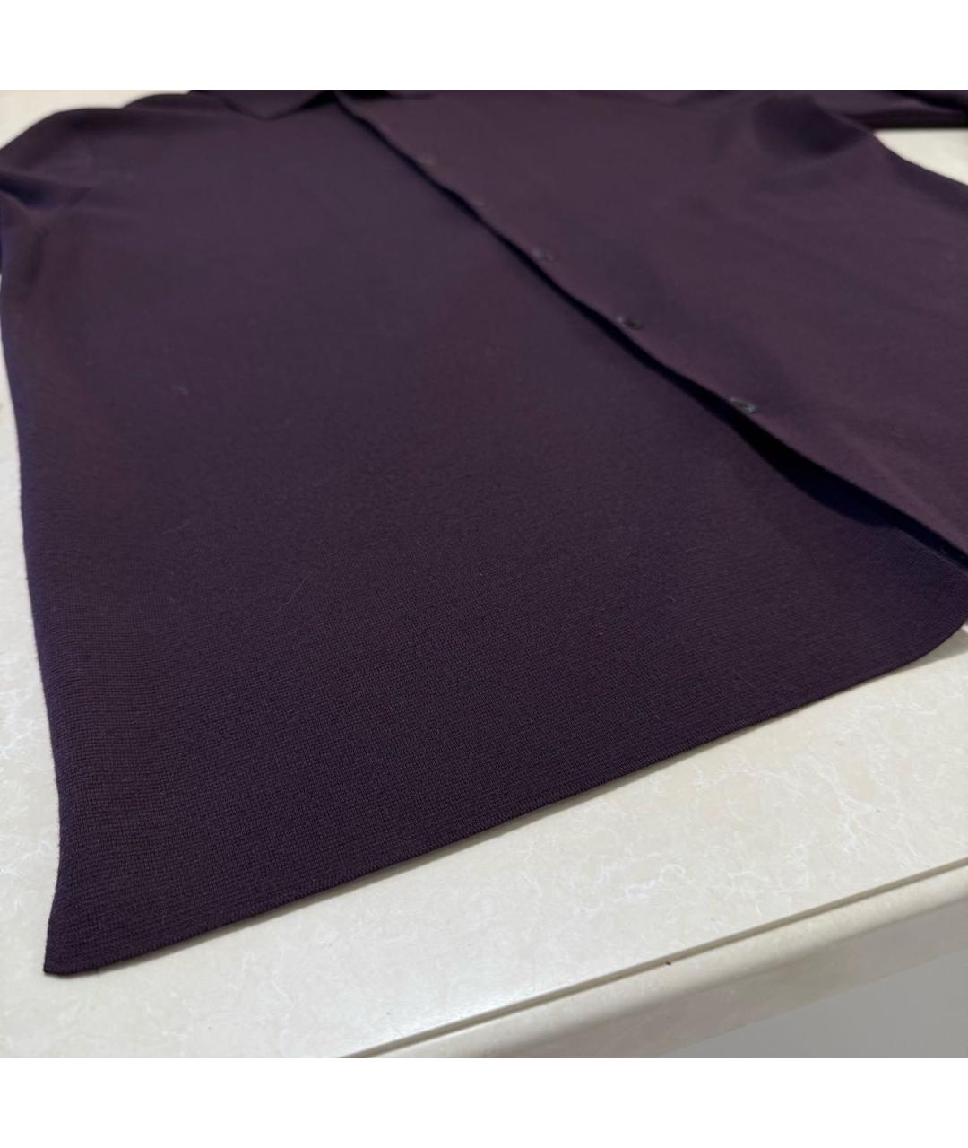LORO PIANA Фиолетовая кэжуал рубашка, фото 4