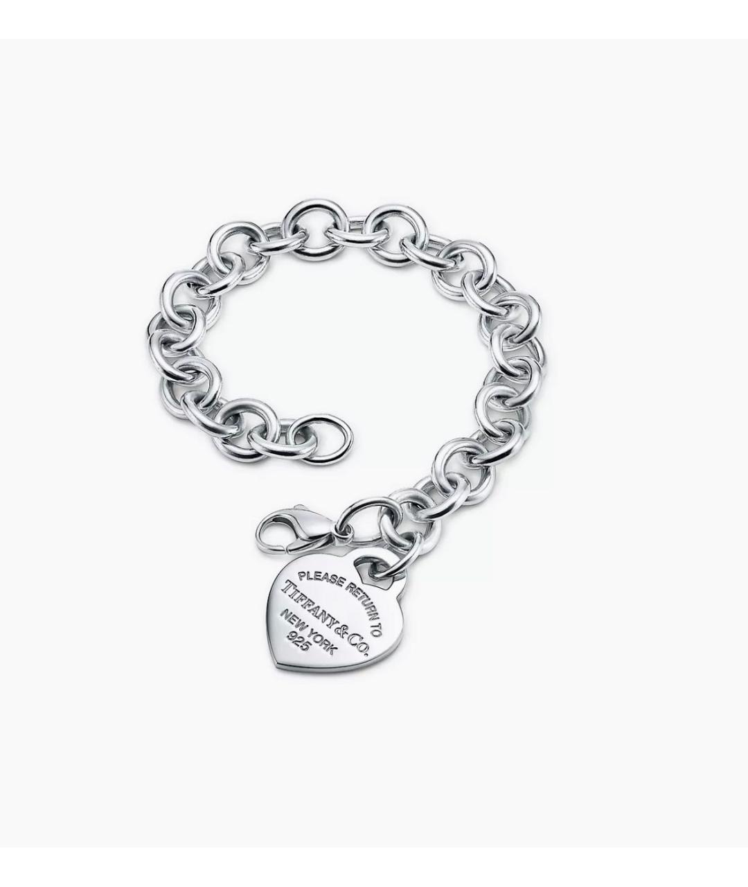 TIFFANY&CO Серебрянный серебряный браслет, фото 3