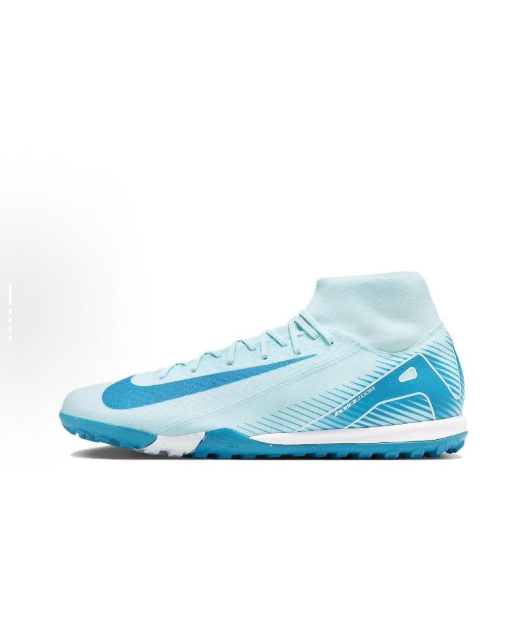 NIKE Голубые резиновые кроссовки, фото 3