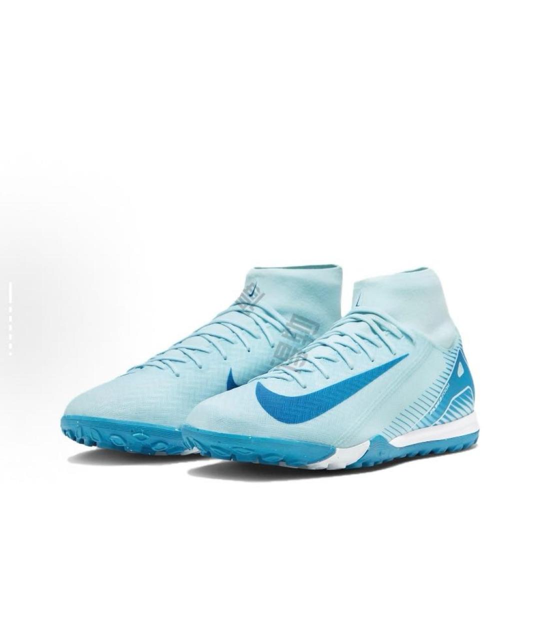 NIKE Голубые резиновые кроссовки, фото 4