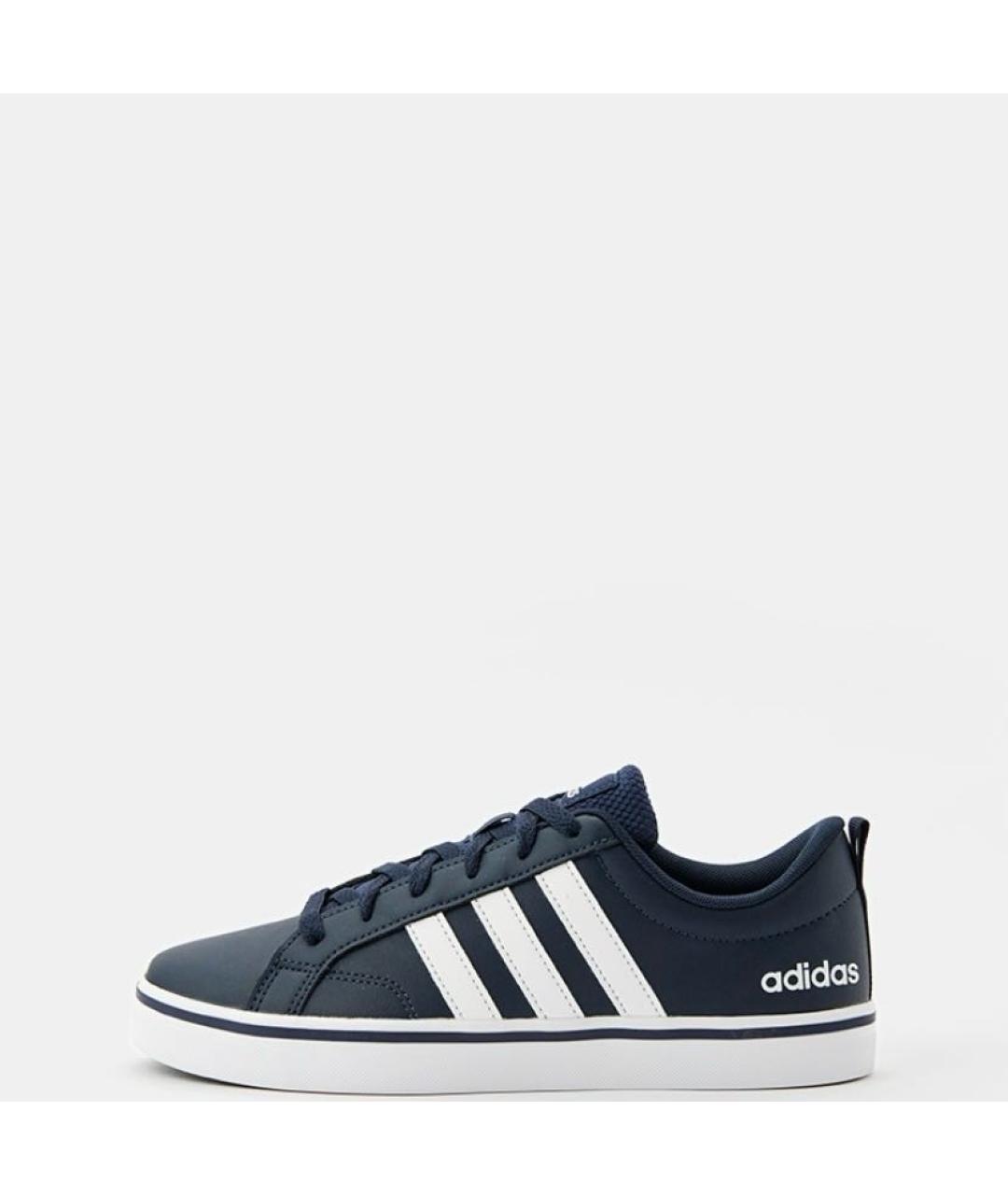 ADIDAS Темно-синие кожаные кроссовки, фото 2