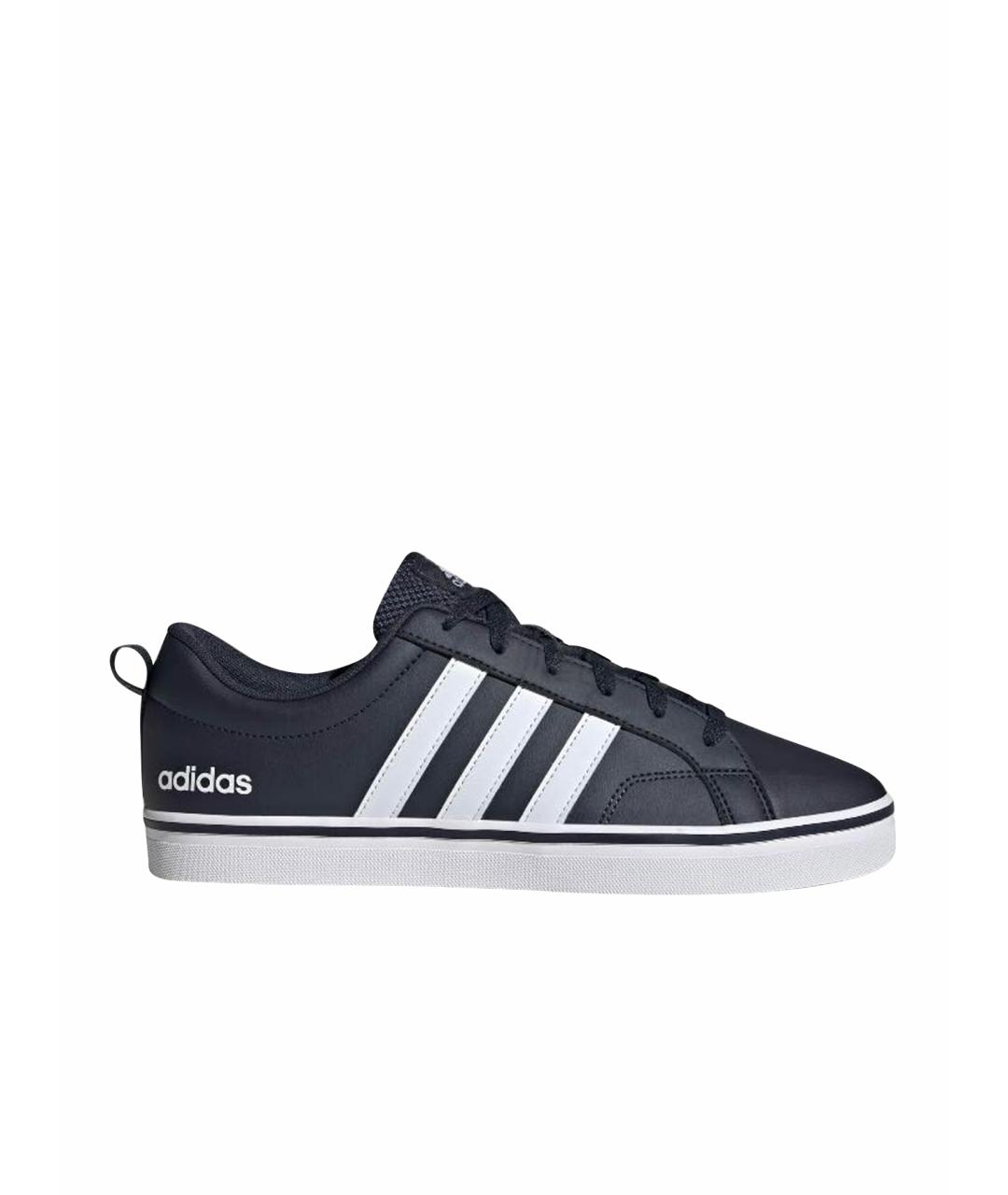 ADIDAS Темно-синие кожаные кроссовки, фото 1