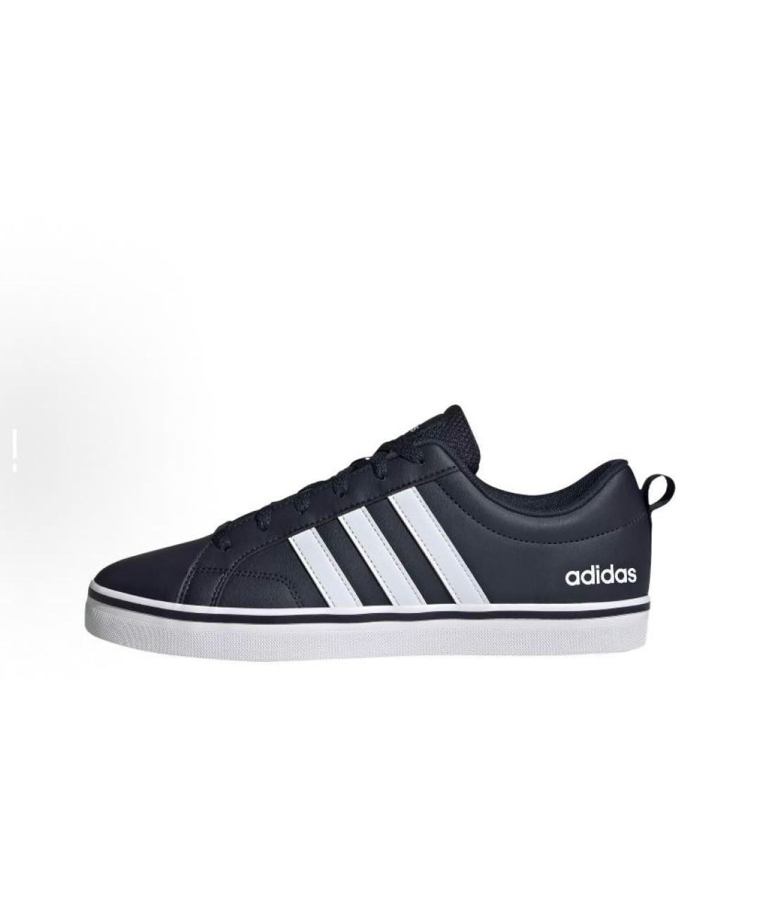 ADIDAS Темно-синие кожаные кроссовки, фото 3