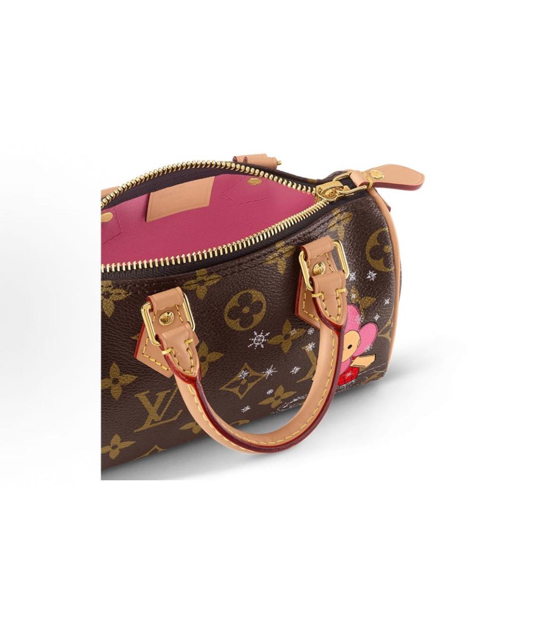 LOUIS VUITTON Коричневая сумка через плечо, фото 5