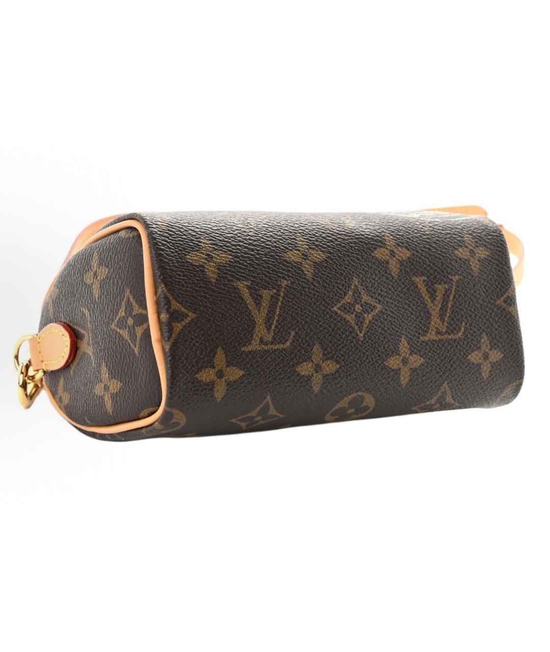LOUIS VUITTON Коричневая сумка через плечо, фото 4