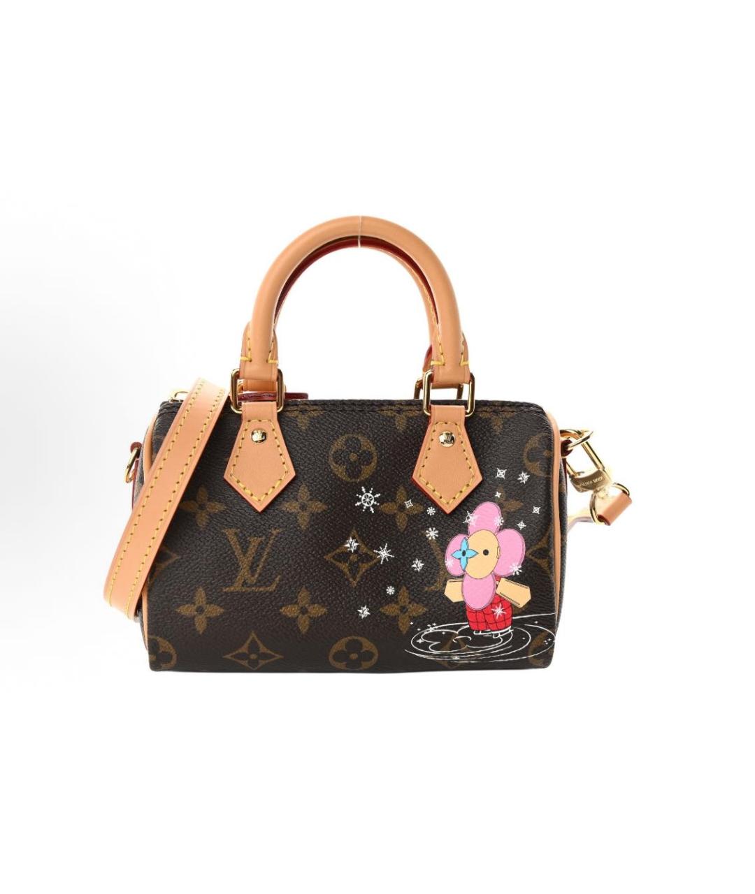 LOUIS VUITTON Коричневая сумка через плечо, фото 7