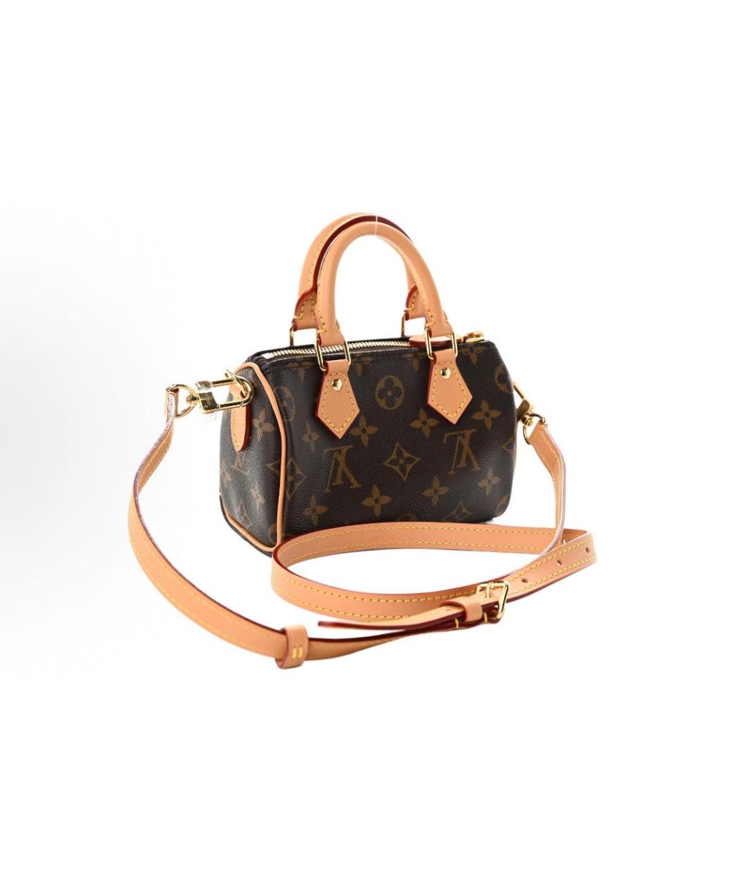 LOUIS VUITTON Коричневая сумка через плечо, фото 2