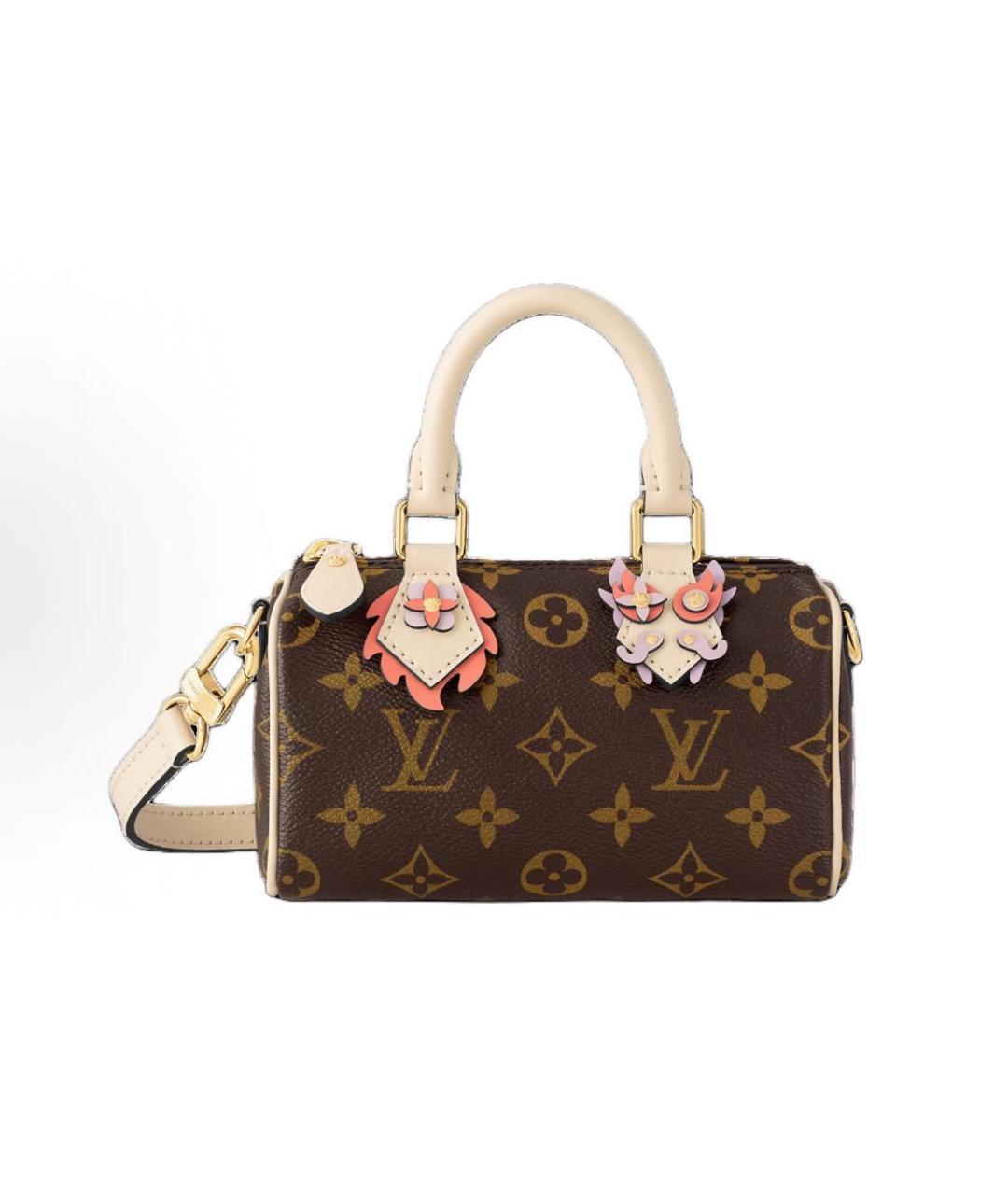 LOUIS VUITTON Коричневая сумка через плечо, фото 5
