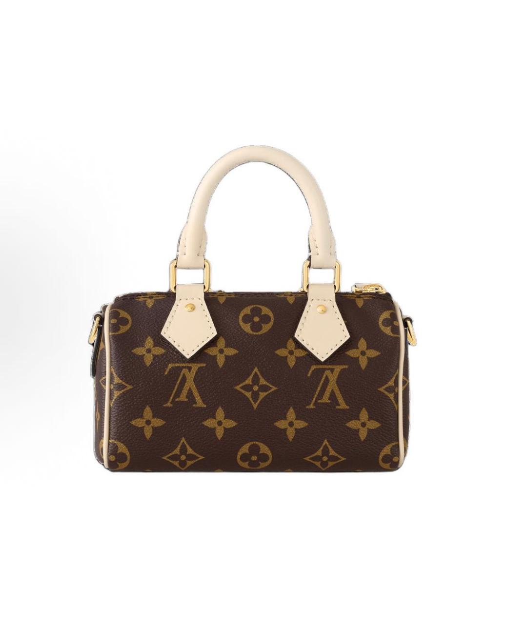 LOUIS VUITTON Коричневая сумка через плечо, фото 3