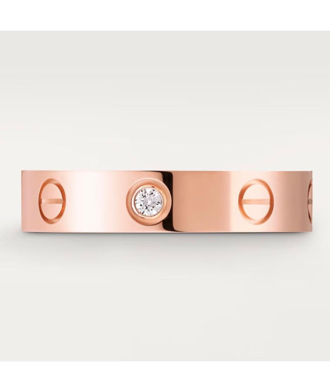 CARTIER Розовое кольцо из розового золота, фото 3
