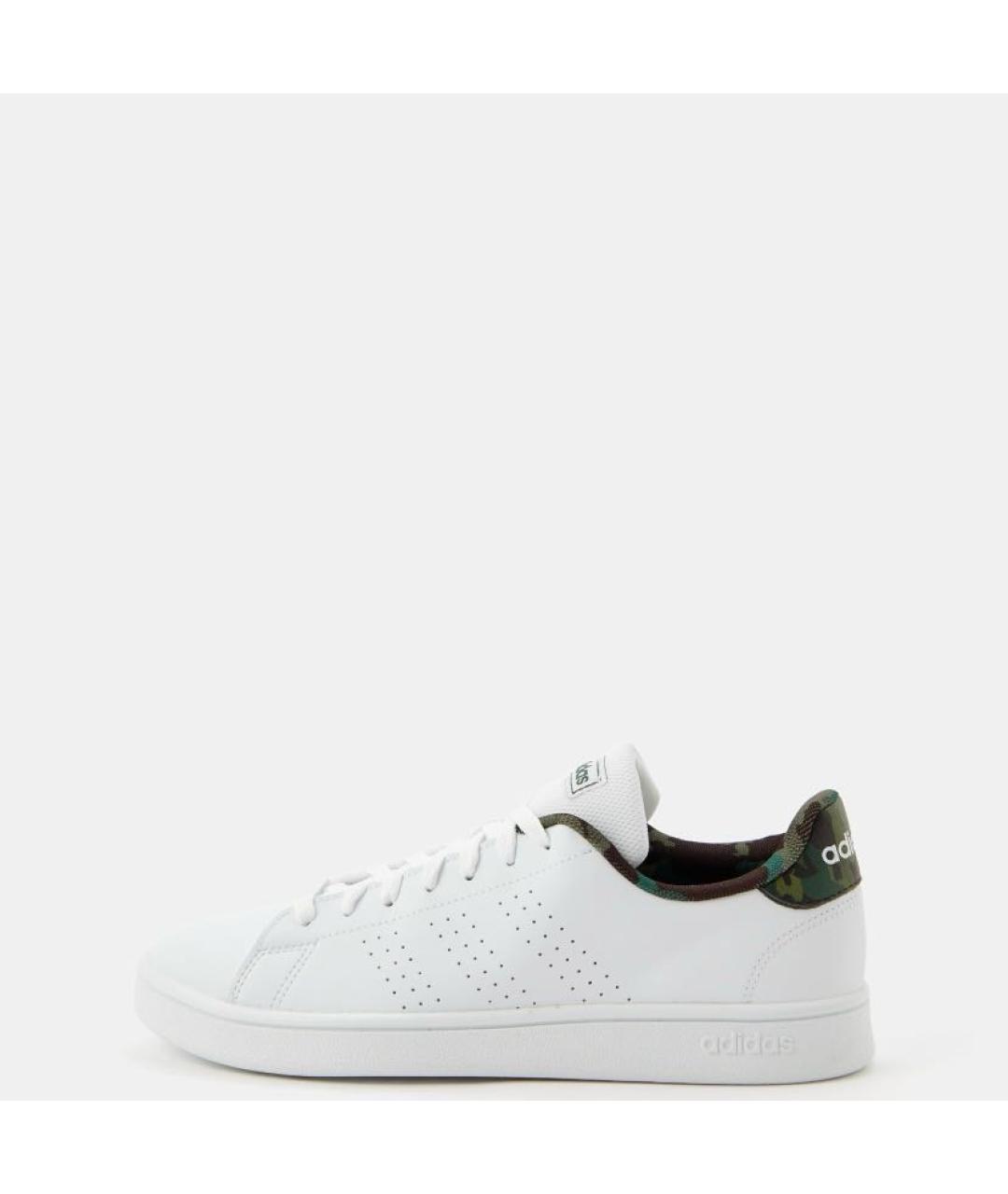 ADIDAS Белые кожаные кроссовки, фото 2