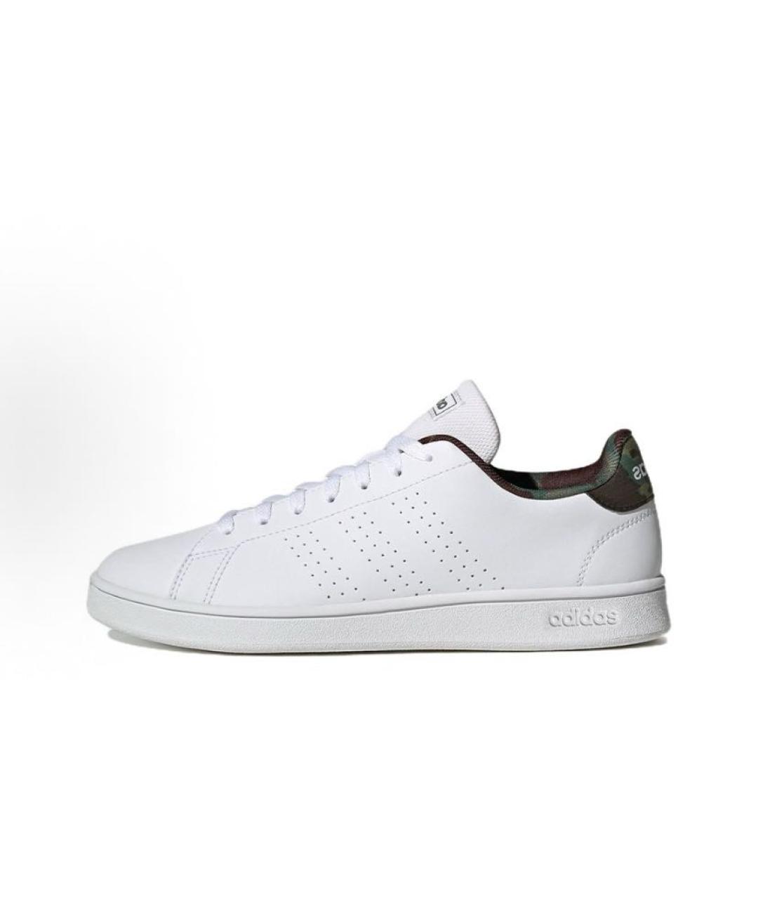 ADIDAS Белые кожаные кроссовки, фото 3