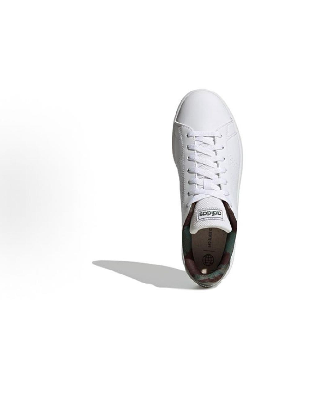 ADIDAS Белые кожаные кроссовки, фото 5