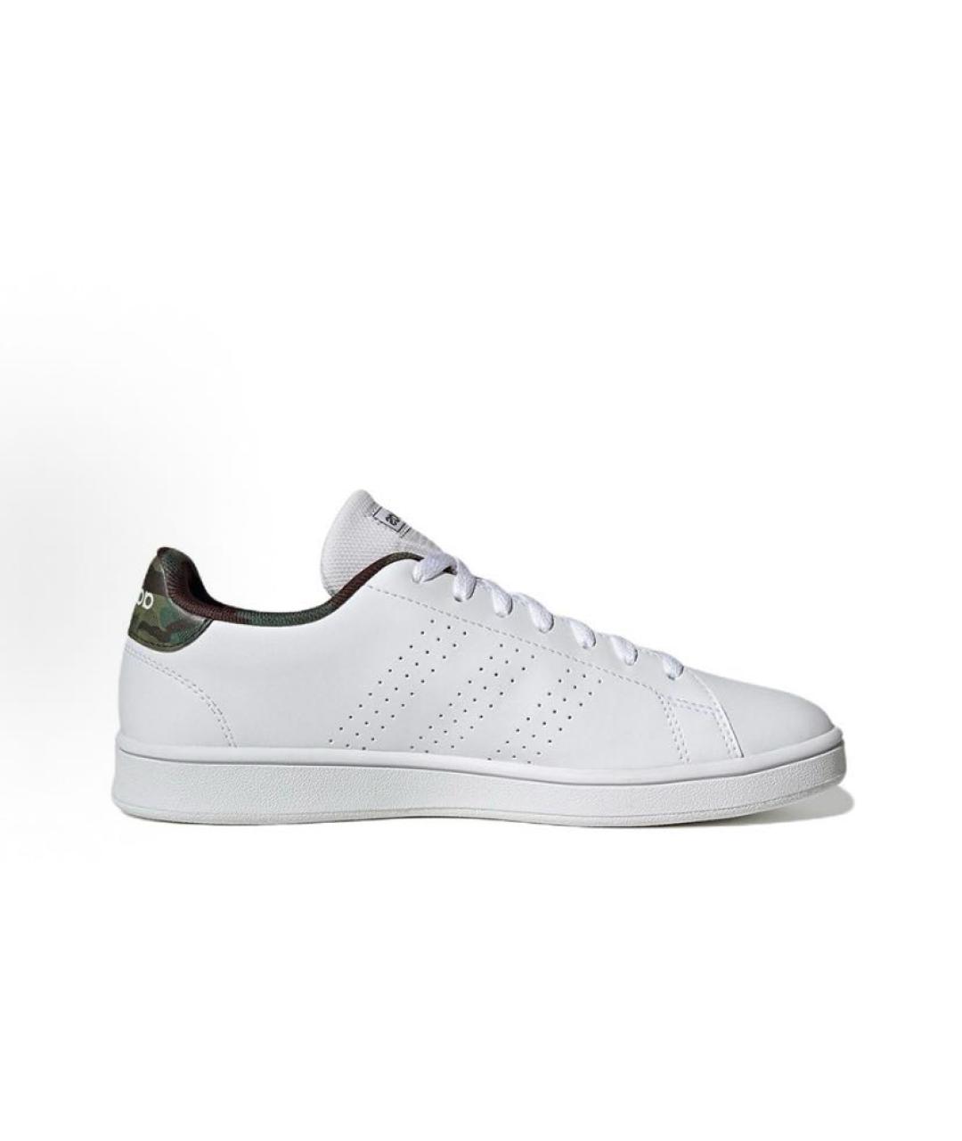ADIDAS Белые кожаные кроссовки, фото 7