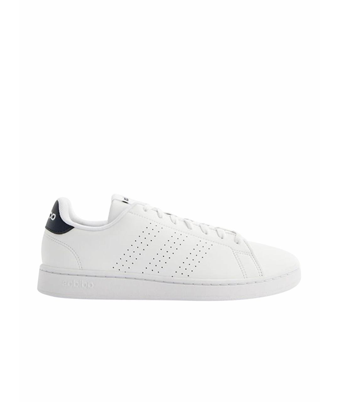 ADIDAS Белые кожаные кроссовки, фото 1