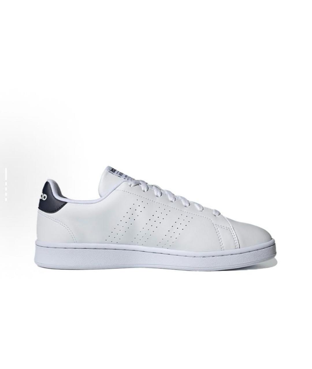 ADIDAS Белые кожаные кроссовки, фото 7