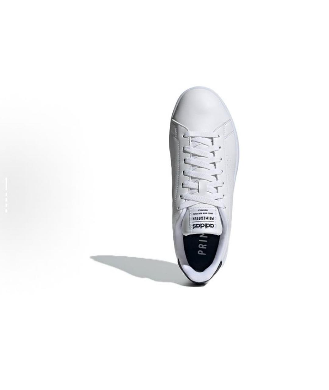 ADIDAS Белые кожаные кроссовки, фото 5
