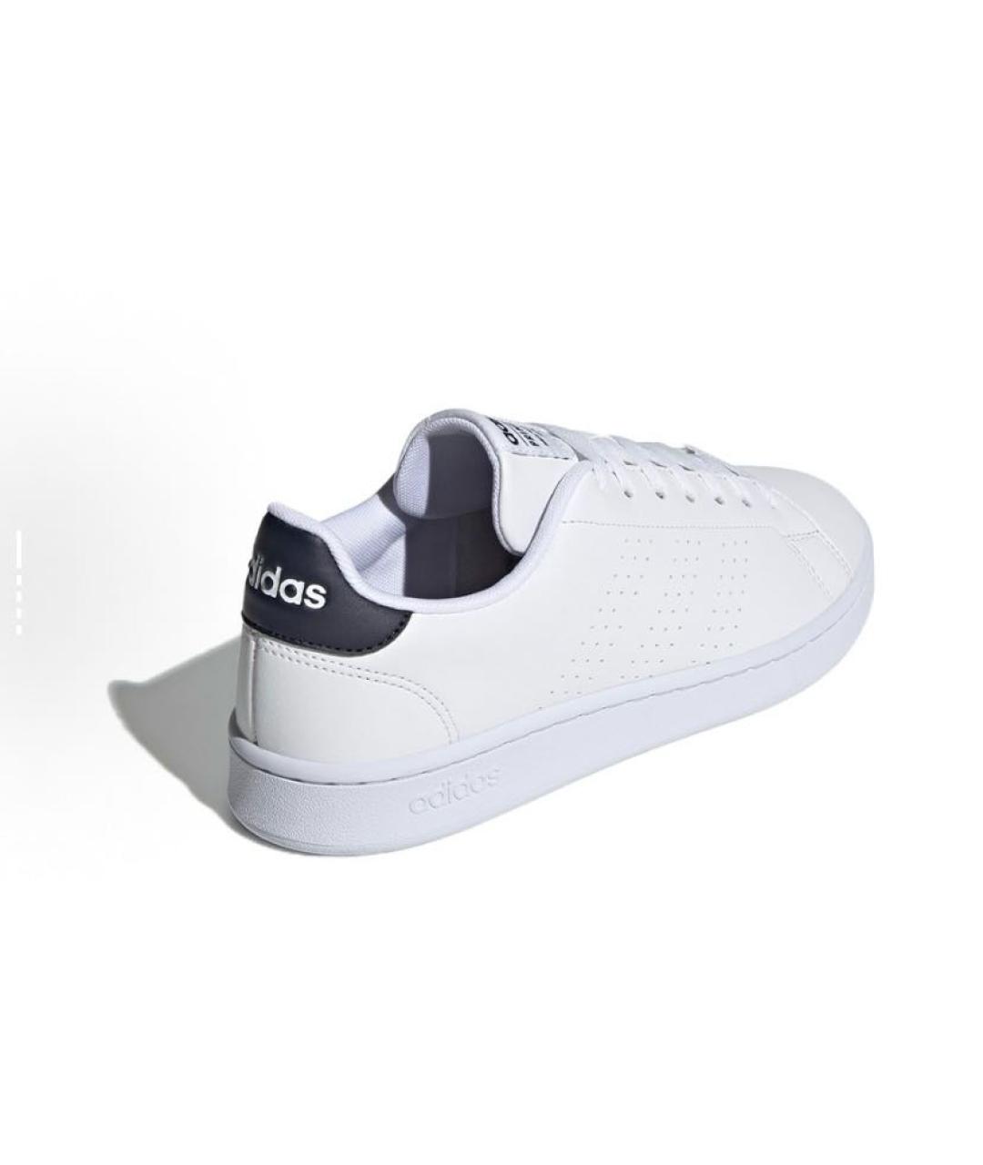 ADIDAS Белые кожаные кроссовки, фото 4