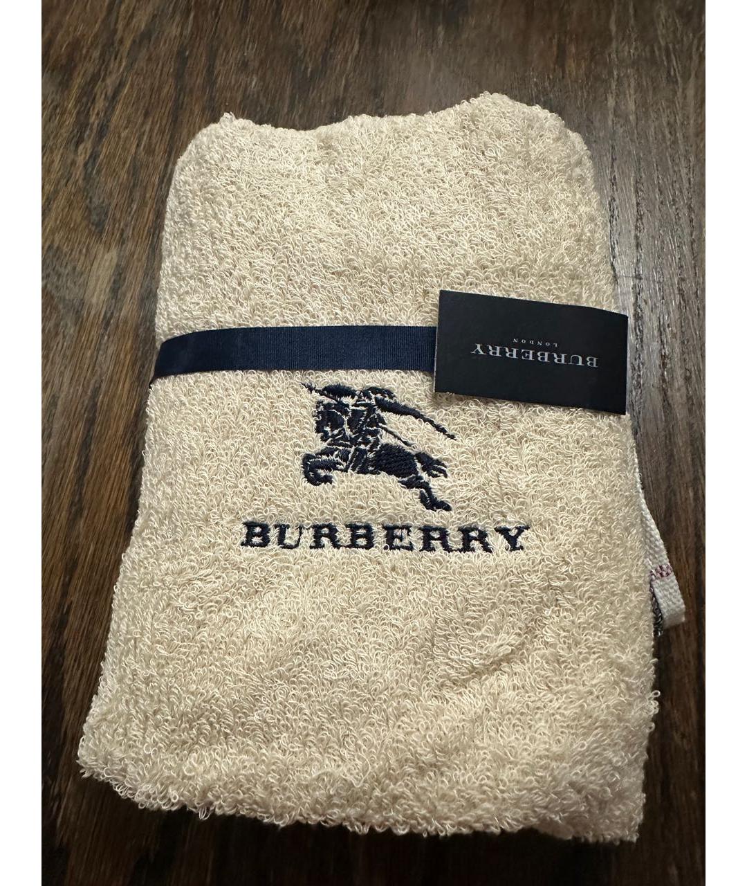 BURBERRY Хлопковое полотенце, фото 2