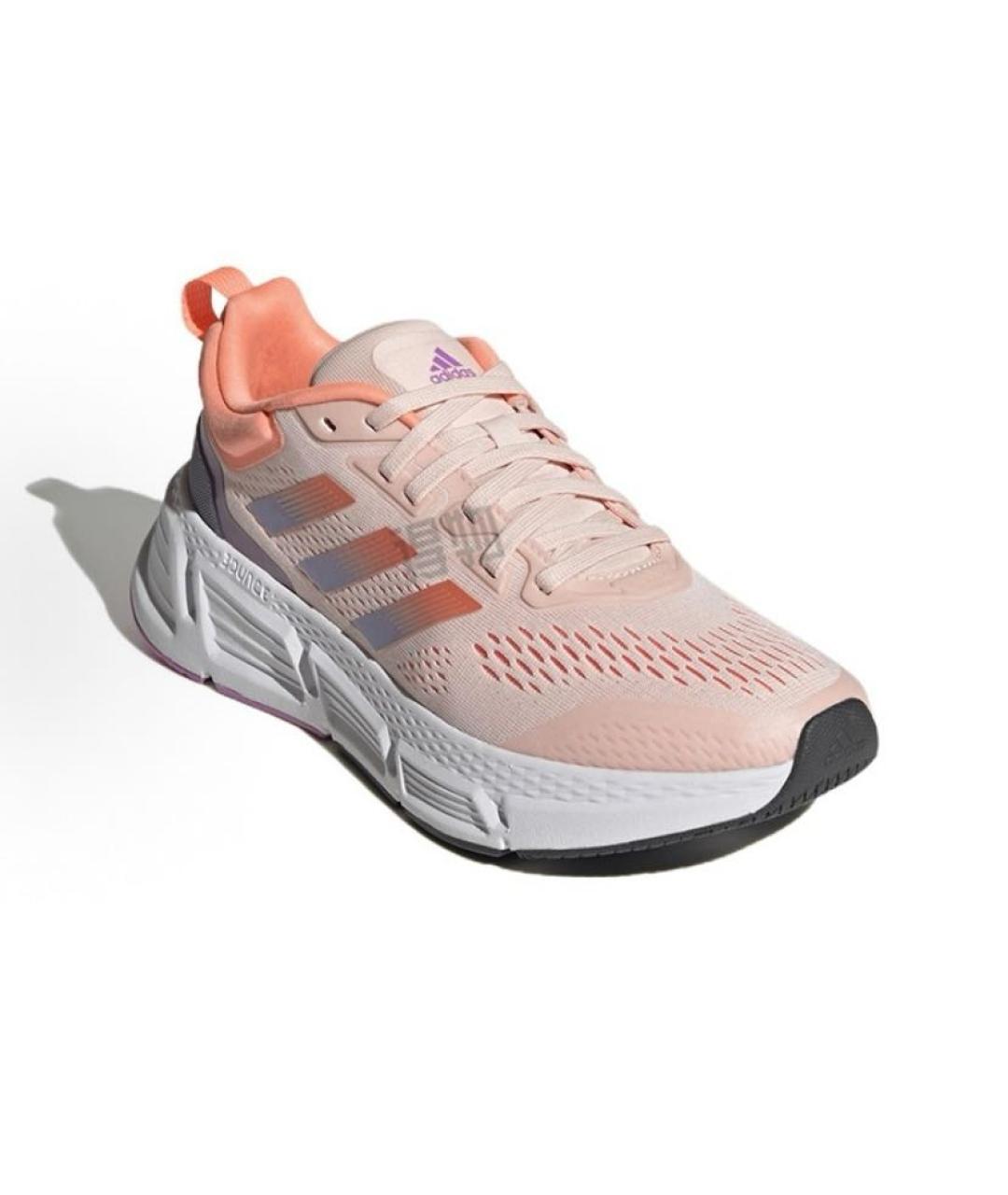 ADIDAS Коралловые текстильные кроссовки, фото 4
