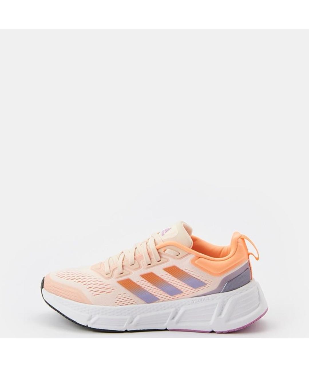 ADIDAS Коралловые текстильные кроссовки, фото 2