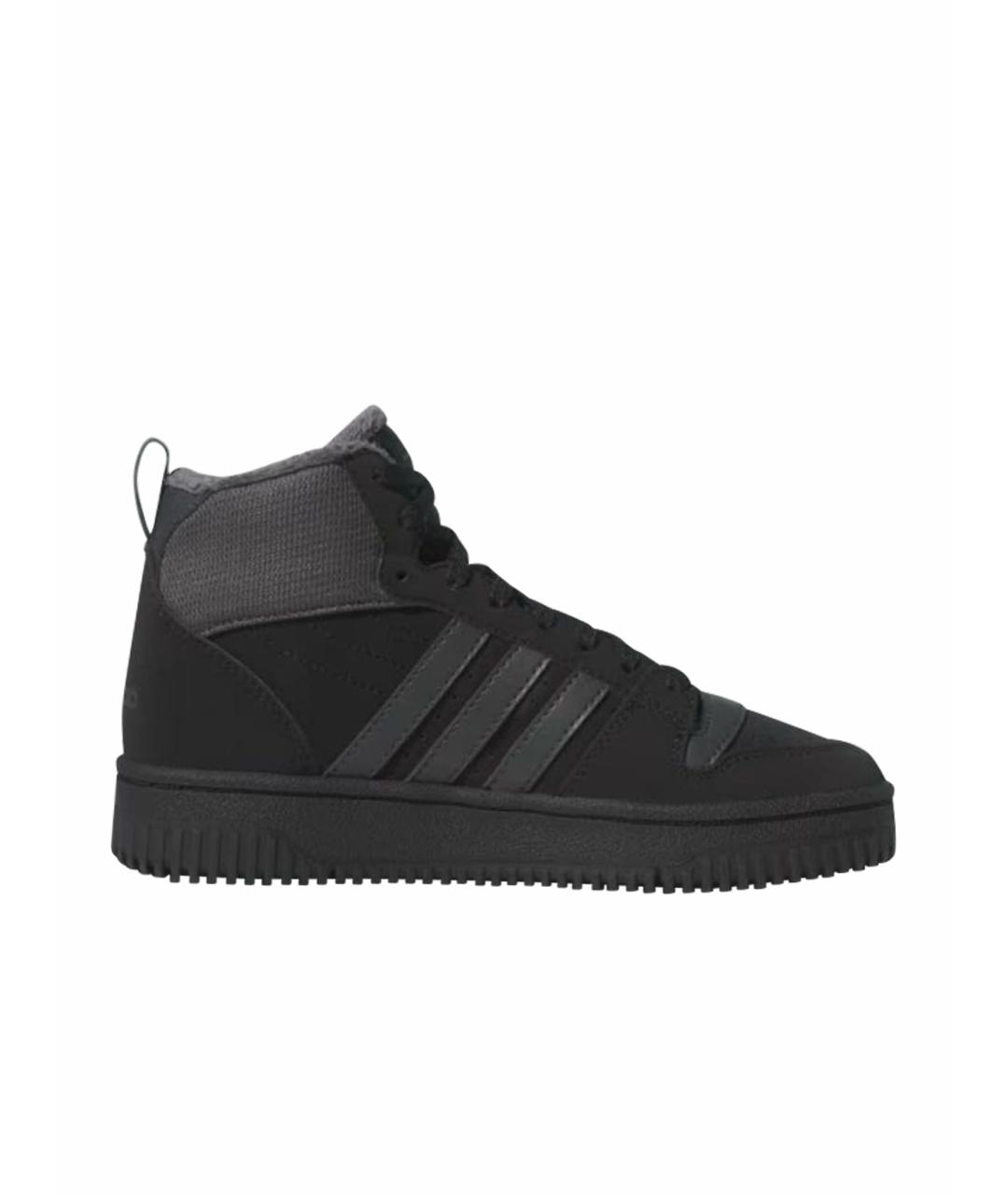 ADIDAS Черные замшевые кроссовки, фото 1