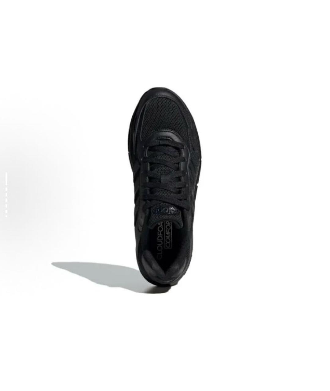 ADIDAS Черные текстильные кроссовки, фото 5