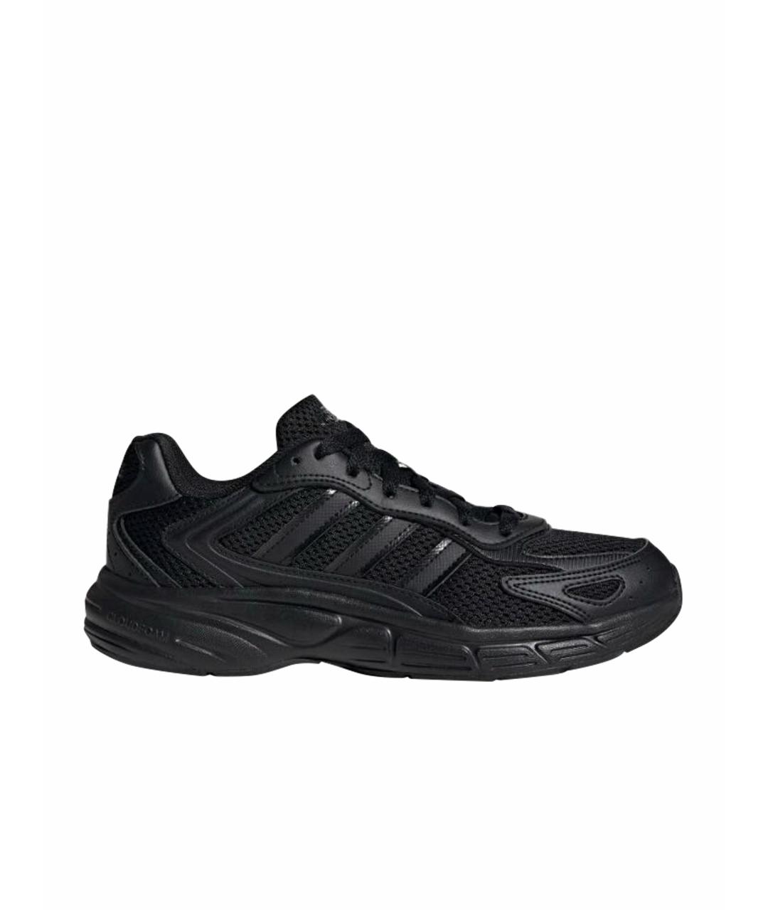 ADIDAS Черные текстильные кроссовки, фото 1