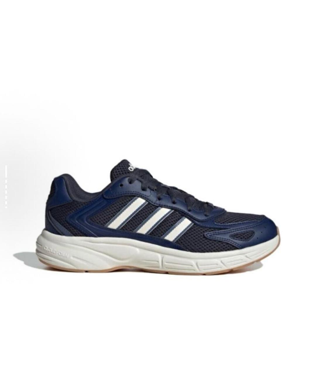 ADIDAS Темно-синие текстильные кроссовки, фото 7