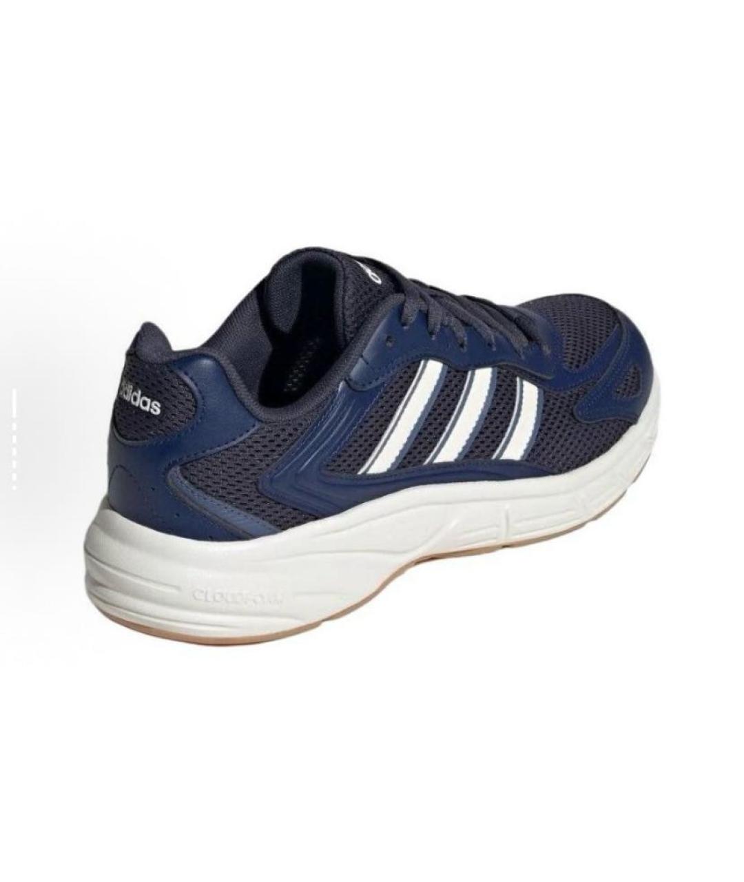 ADIDAS Темно-синие текстильные кроссовки, фото 4
