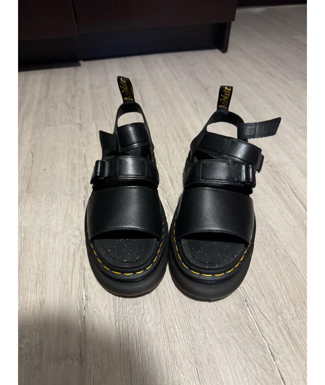 DR. MARTENS Черные сандалии, фото 2