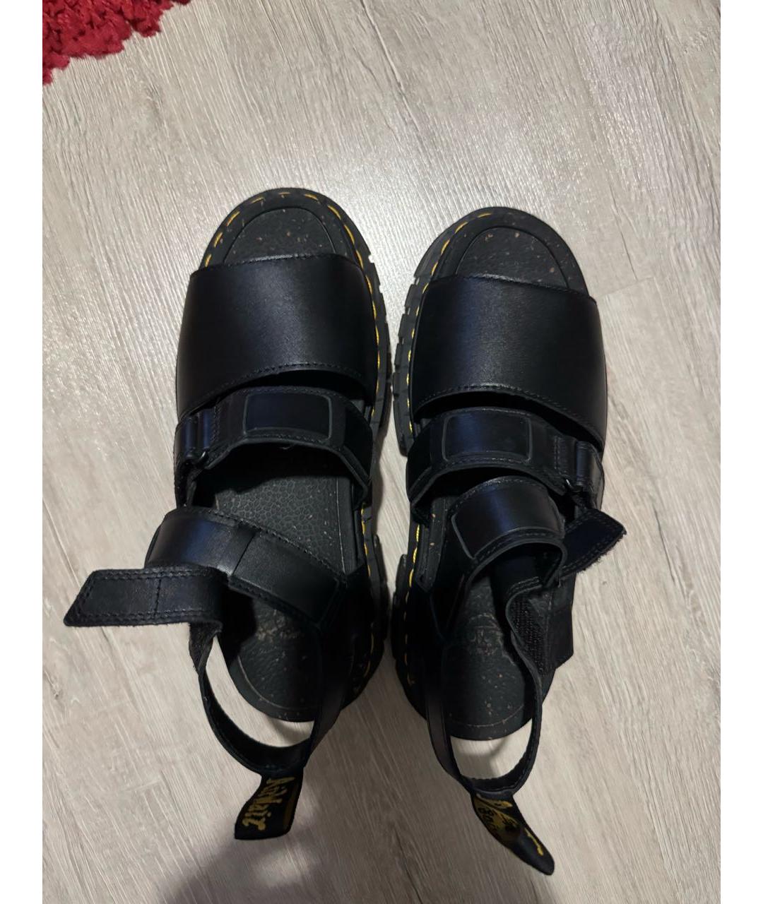 DR. MARTENS Черные сандалии, фото 3