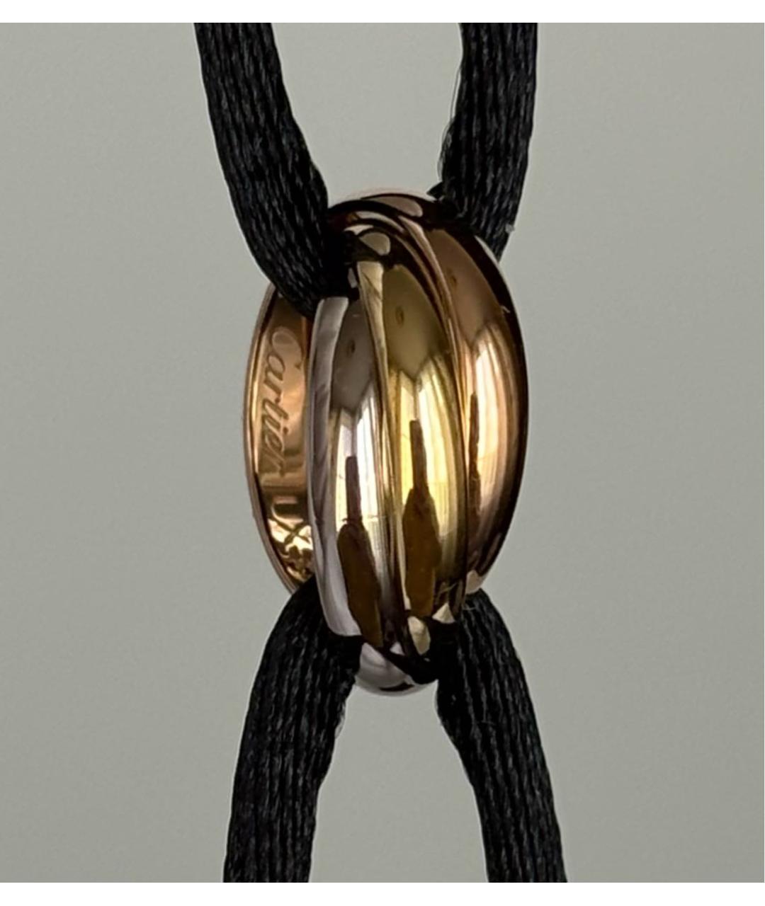 CARTIER Черный браслет из белого золота, фото 4