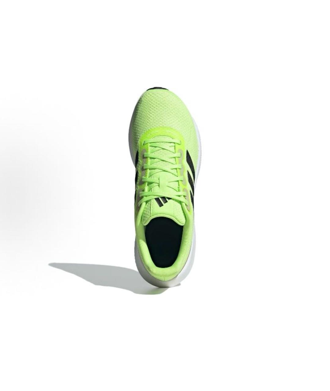 ADIDAS Салатовые текстильные кроссовки, фото 5