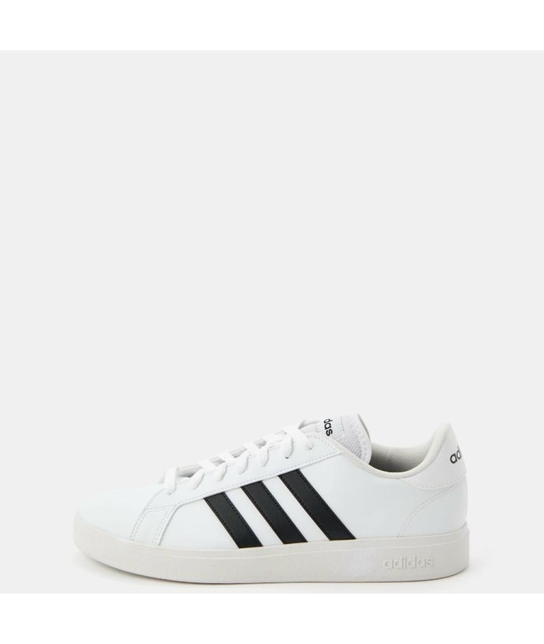 ADIDAS Белые кожаные кроссовки, фото 2