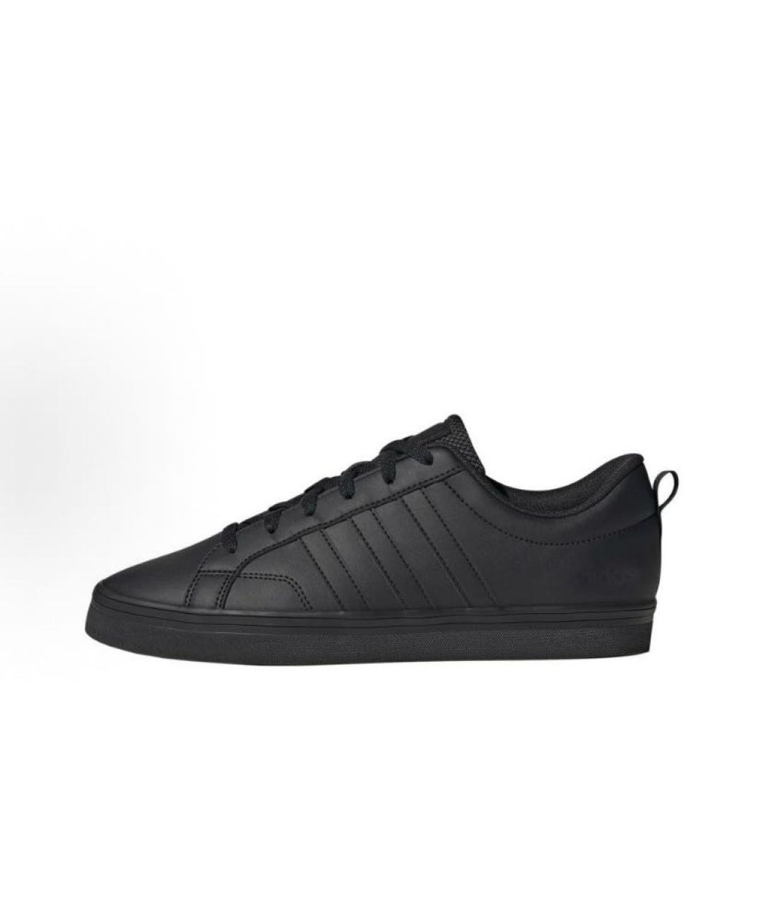 ADIDAS Черные кожаные кроссовки, фото 3