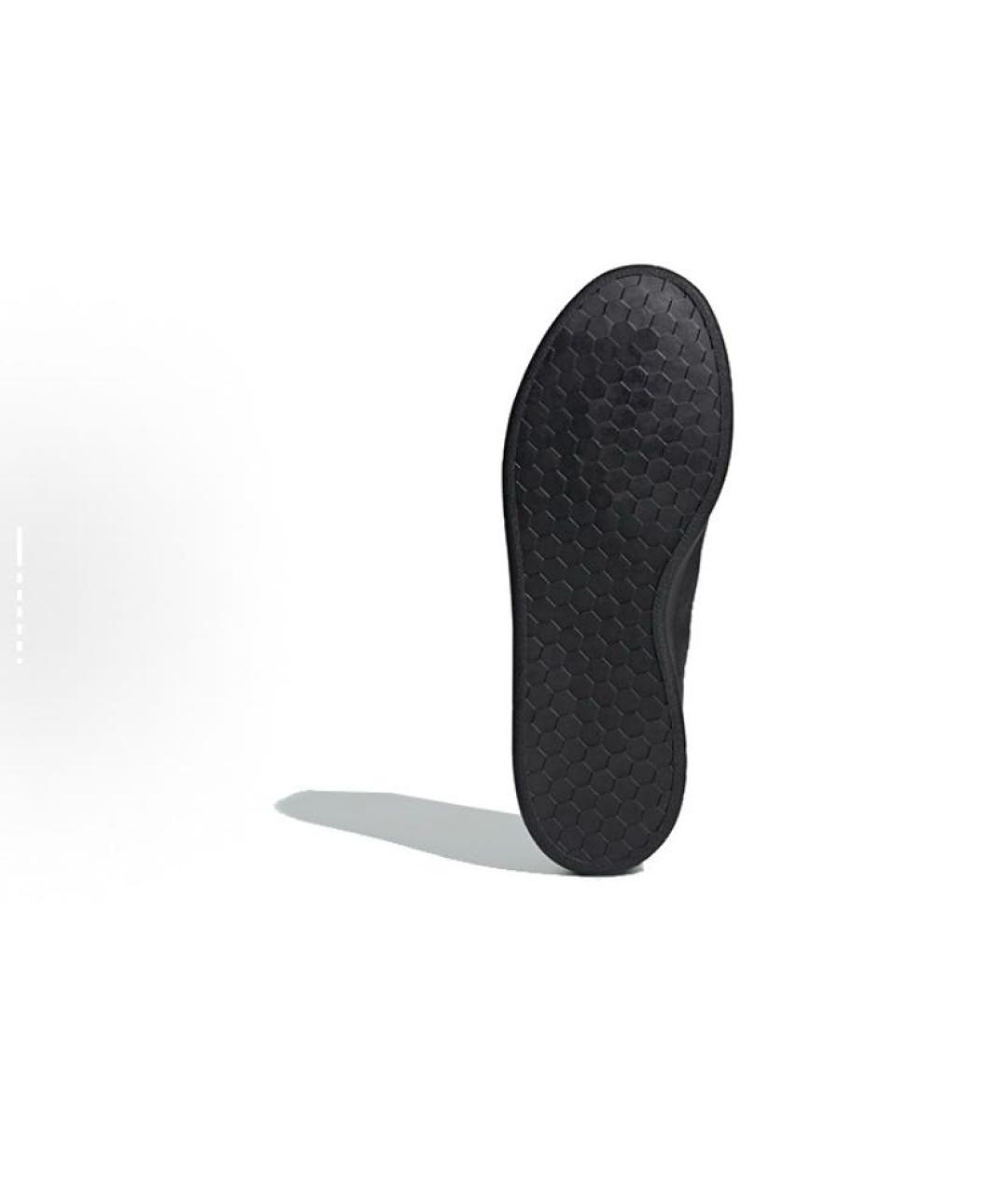 ADIDAS Черные кожаные кроссовки, фото 7