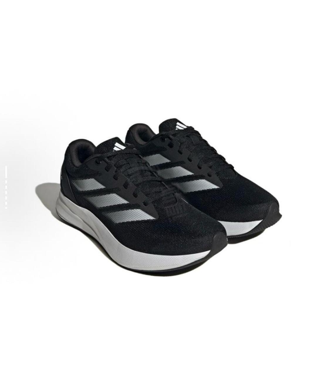ADIDAS Черные текстильные кроссовки, фото 4