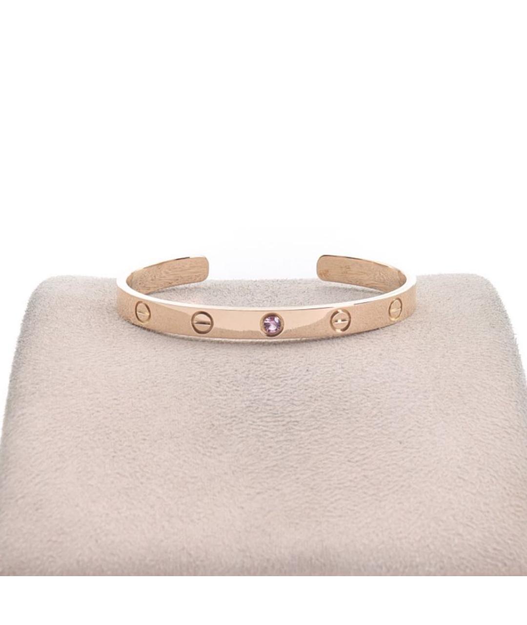 CARTIER Золотой браслет из розового золота, фото 3